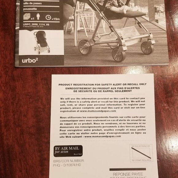 COPY - EUC | Preowned Mamas and Papas | Urbo2 Stroller | Twilight Gold - Picture 11 of 16